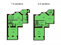 Двухуровневая квартира 198 м/кв - ЖК София